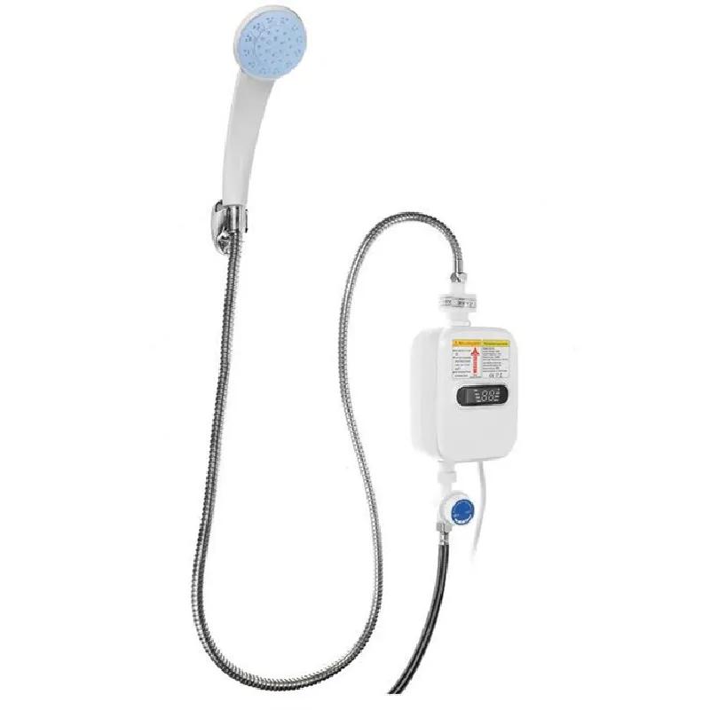 RX-021 Thermostatic Water Heater with Shower and LCD Screen, Boiler Hot Water Heater in 3 Seconds with 3500W. 