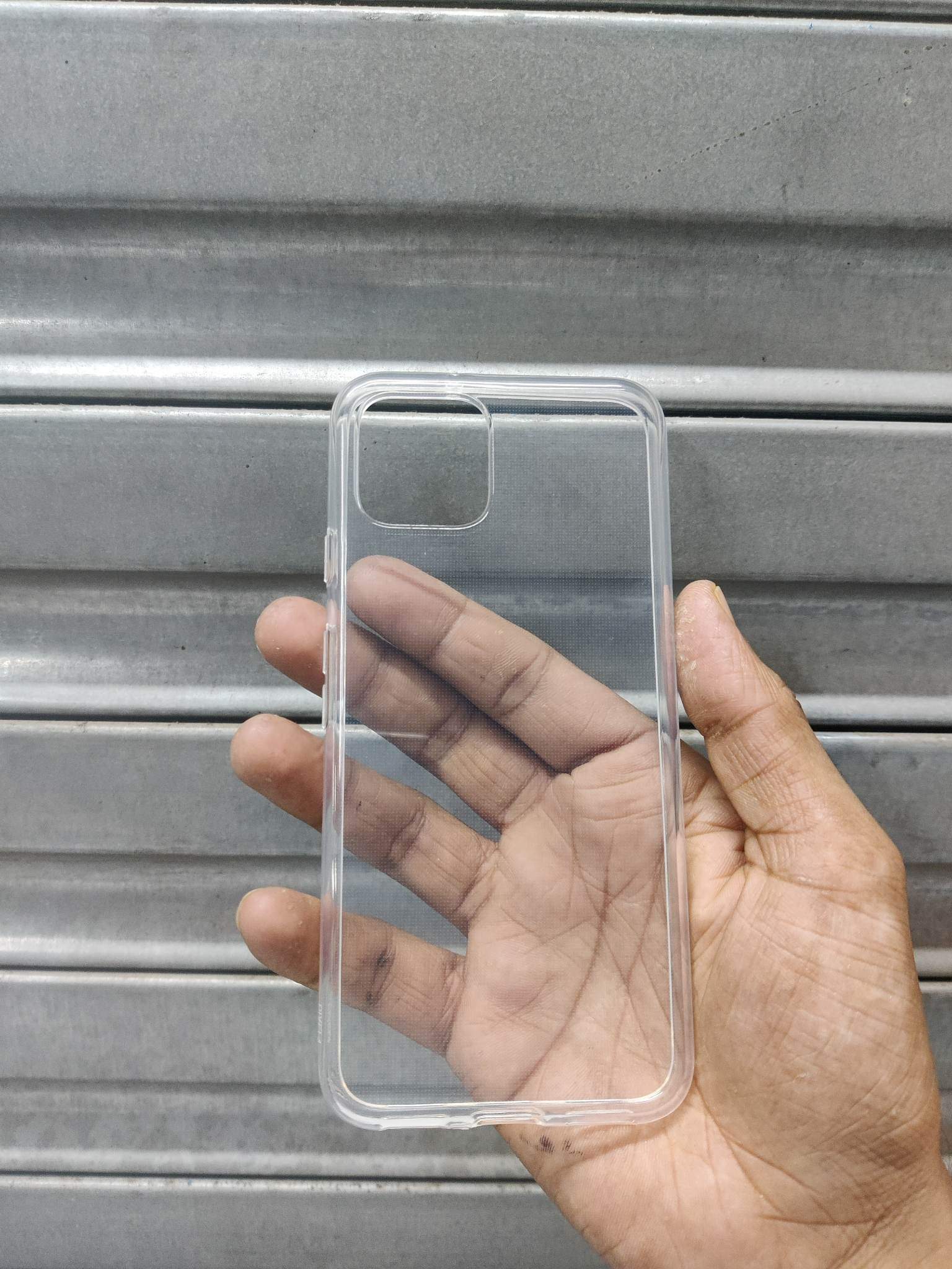 transparent back cover for Google Pixel 4. 