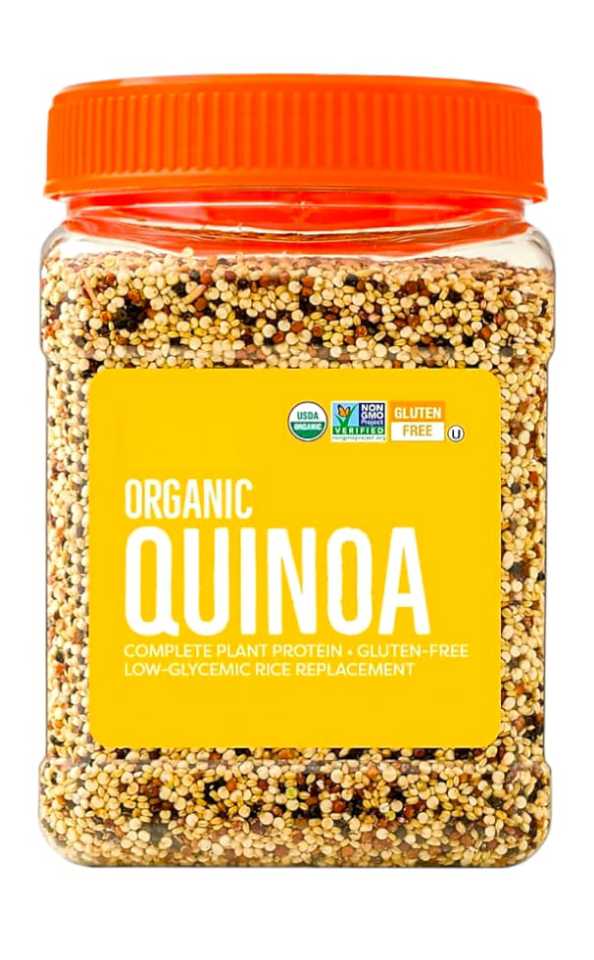 Full fresh premium quality black and white quinoa 1kg
