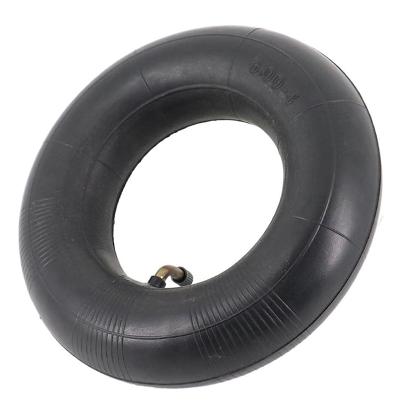 Pack of 2 Inner Tubes with TR87 Valve for Wheelbarrow, Sack Truck, Handcart 3.00-4, 10X3, 260X85 Black Easy Install Easy to Use