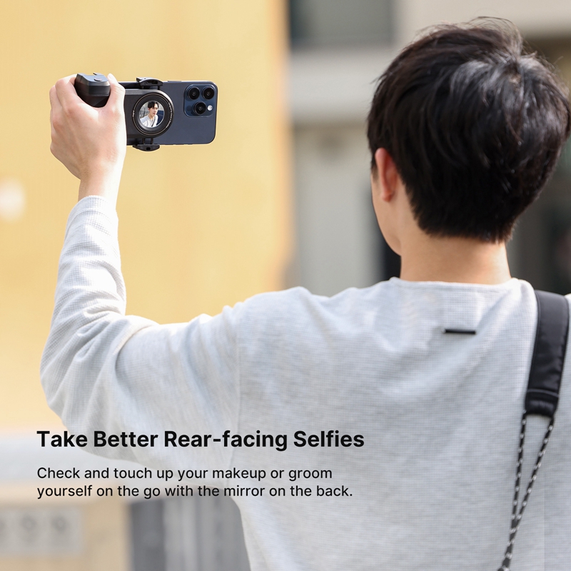 Ulanzi MA35 Phone Camera Grip Handle MagSafe Bluetooth Shutter Smartphone Selfie Stablizer Vertical Horizontal. 
