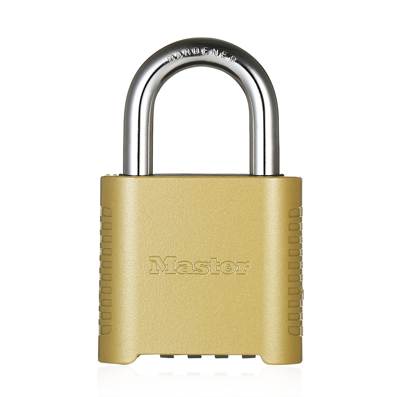 KOGEEK Combination Password Lock Heavy Duty Outdoor Lock Warehouse Factory Gate Password Padlock Brass Finish 875D. 