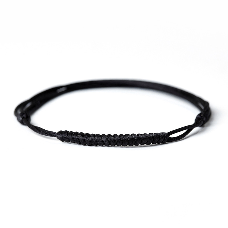 New model of red rope bracelet and anklet in the year of birth for women and men. Diamond knot anklet for women. Red rope braided anklet for couples.