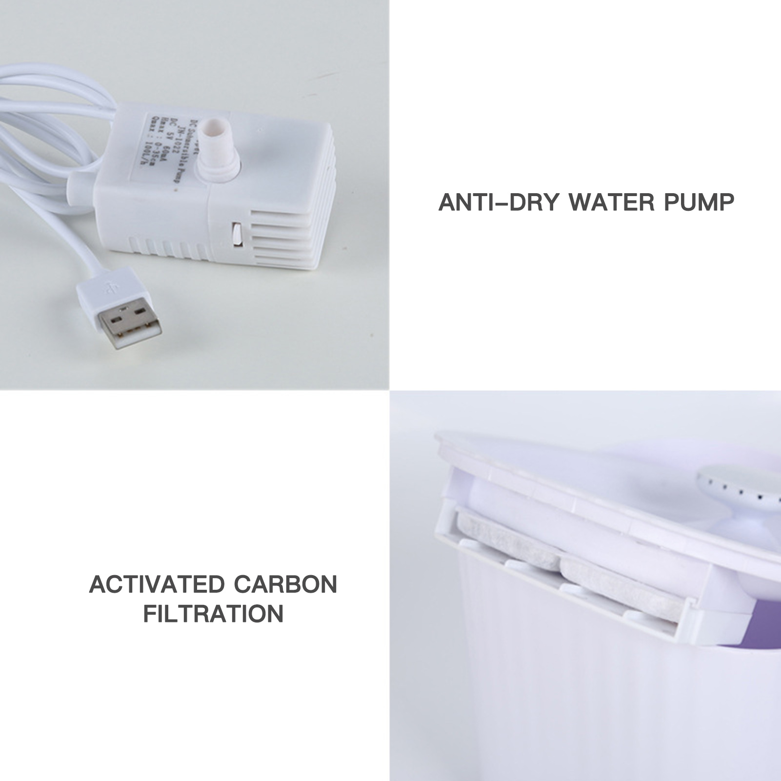 Filter Element for the 3L Automatic Pet Water Dispenser ABS. 