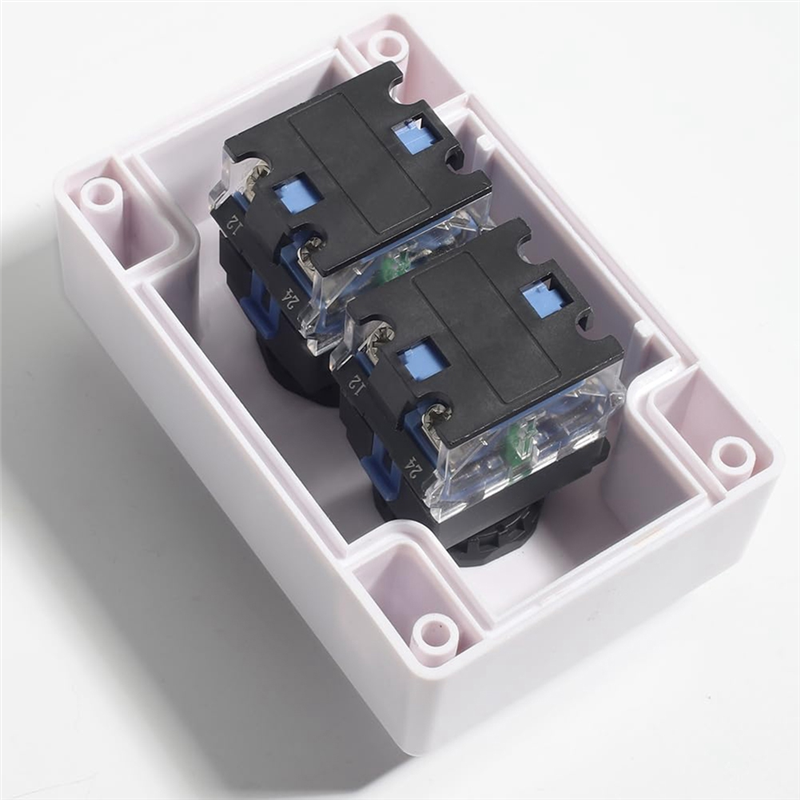 Rain Proof Up-Down Switch Control Station, Momentary Push Button Station Red Green Sign Pushbutton Switches. 