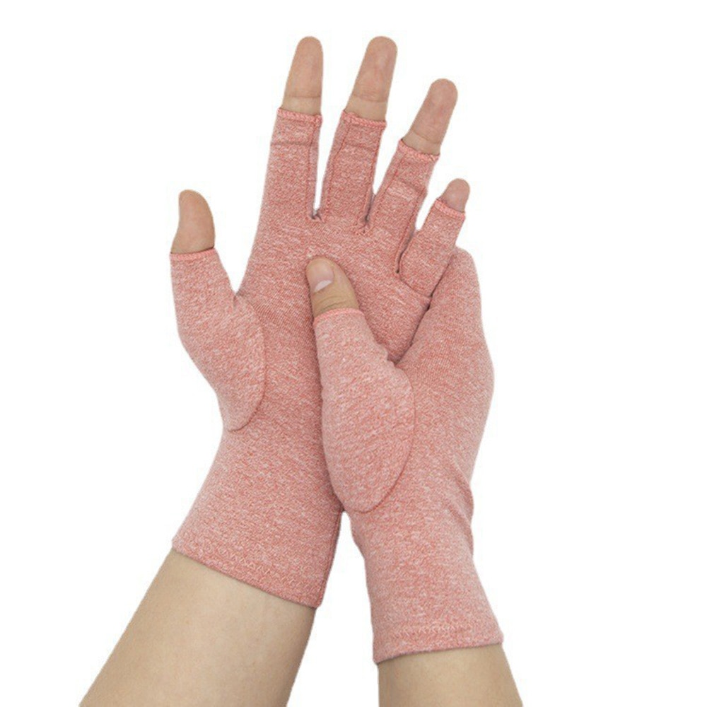 1Pair Compression Arthritis Gloves Wrist Support Joint Pain Relief Hand Brace Gloves Uni Therapy Wristband Compression Gloves