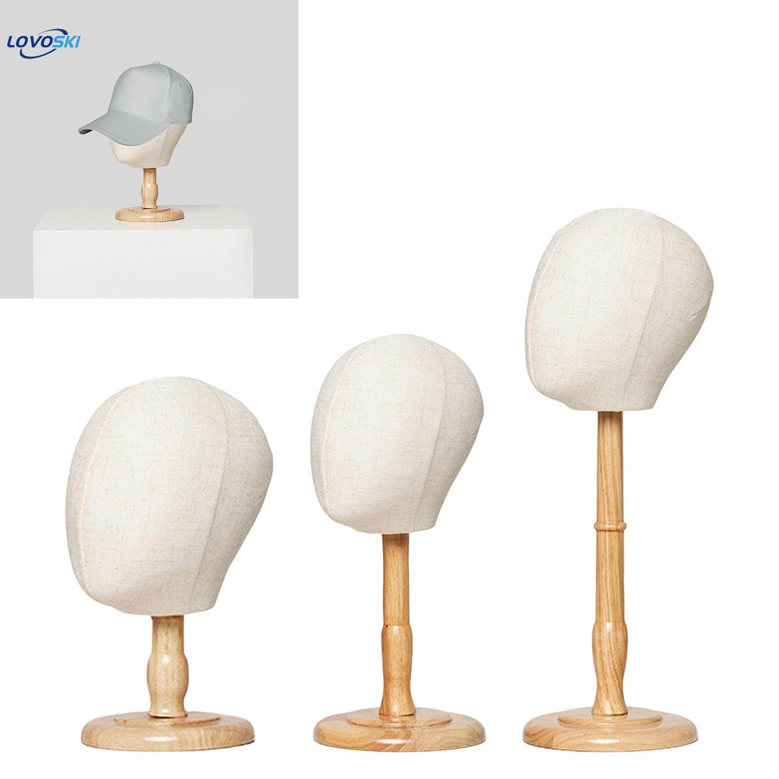 Hat Head Display Children Mannequin Head Model for Styling Drying Home Salon Total Height 31cm. 