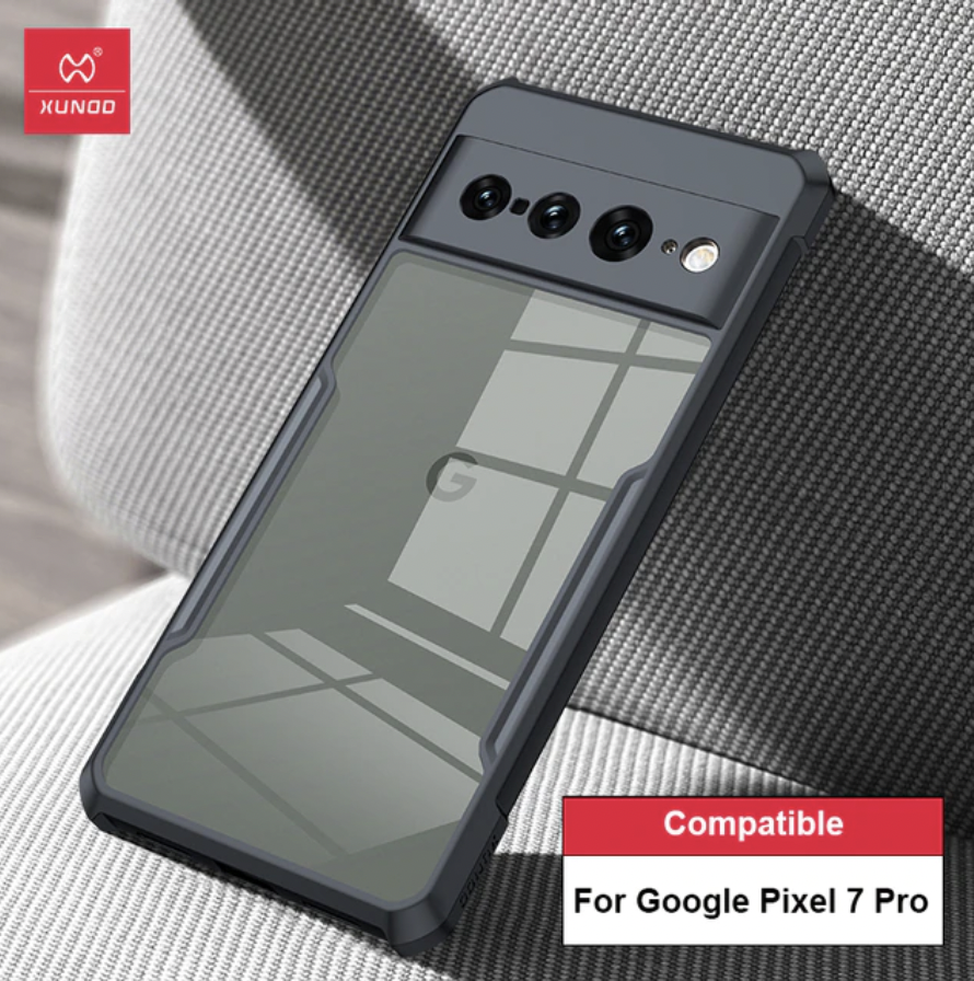 Xundd Case For Google Pixel 7 Pro Case Shockproof Transparent Bumper Back Phone Cover. 