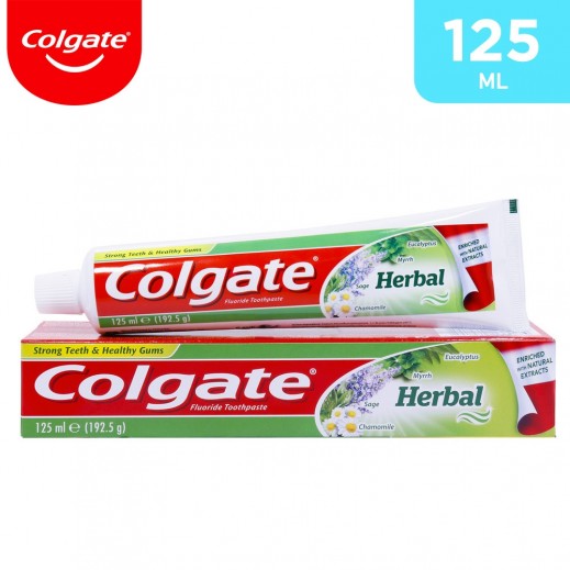 Buy Colgate Herbal Toothpaste 125 ml | توصيل Taw9eel.com