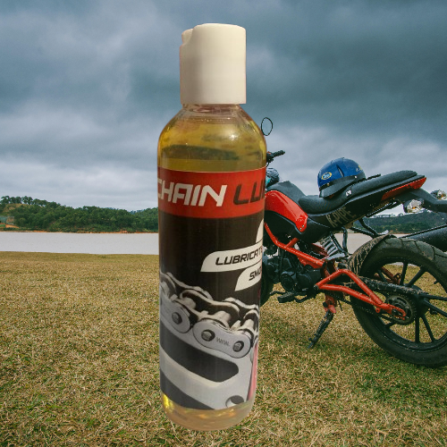 Chain Lube for Motorcycle / Bikes - 120ML | Superior Water-Resistant Lubricant, Friction & Noise Reduction, Rust Protection for All Chains. 