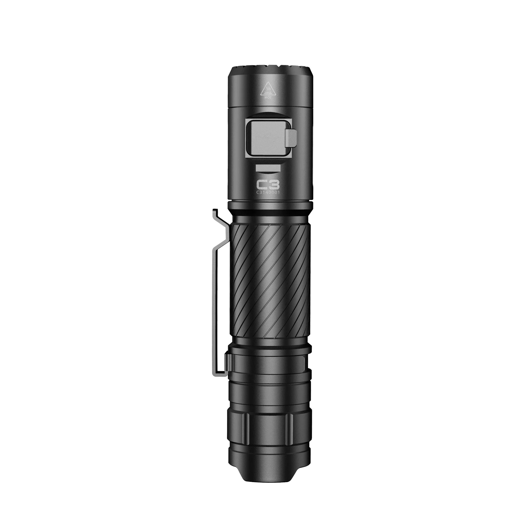 Wuben C3 type-C rechargeable LED flashlight high-powerful Troch light 1200lm with battery Waterproof camping lantern. 