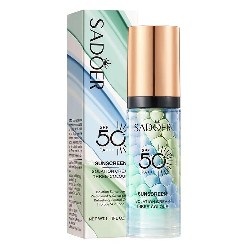 Abandon 40ml Isolation Cream Makeup Primer Moisturizing Invisible Pores Facial Base Brighten Correcting Skin Tone Refreshing Cosmetics. 