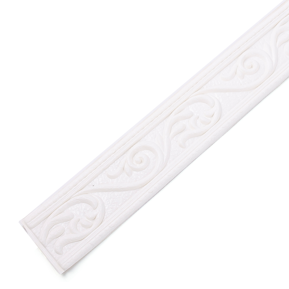 4.8cm*2.3m 3D Carved Thickened PVC Foam Anticollision Wall Sticker