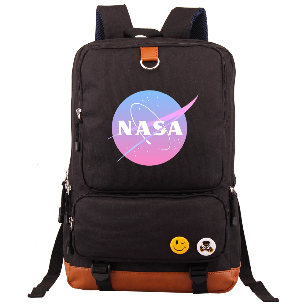 black nasa backpack