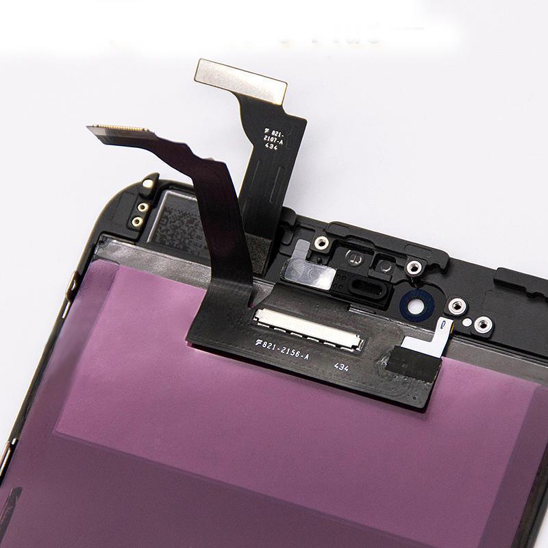 LCD Display With Touch Screen Digitizer Assembly For iPhone 6 Plus Touch in White / black. 