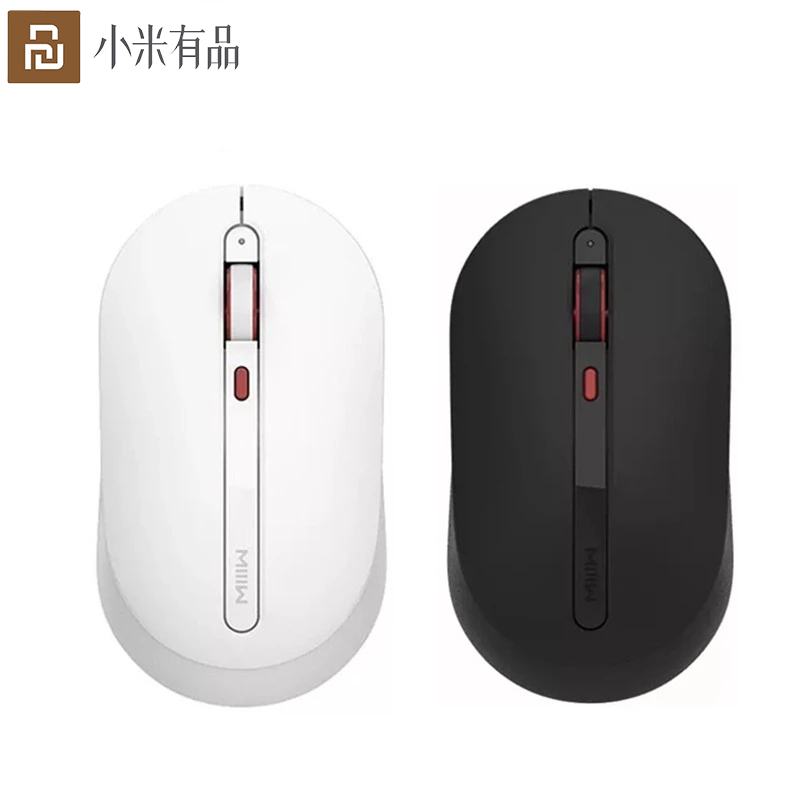 Xiaomi Youpin Miiiw Wireless Mute Mouse 800/1200/1600DPI Multi-Speed DPI Mute Button 2.4Ghz Wireless Receiver Silent Mouse. 