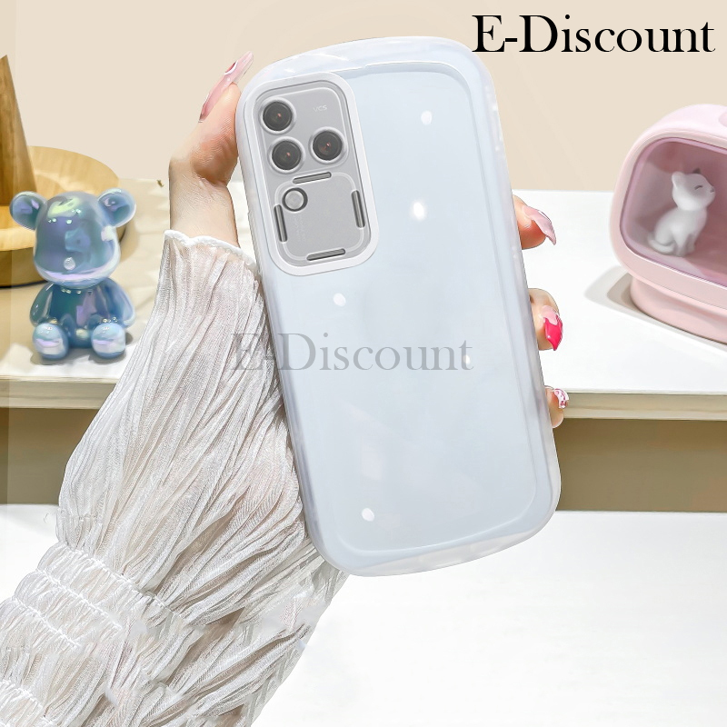 New Phone Case For VIVO V30 5G Cover Cute Soap Design with Transparent Soft Silicone Multi-color Lens Protection for VIVO V30 Pro Case. 