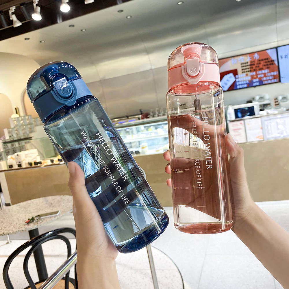 Smoothie Water Bottle Plastic Cups With Lid Iced Tumbler with Straws Double-walled Ice Cold Drink Travel Cup with Straw Lid Plastic Straw Ice Cup Water. 