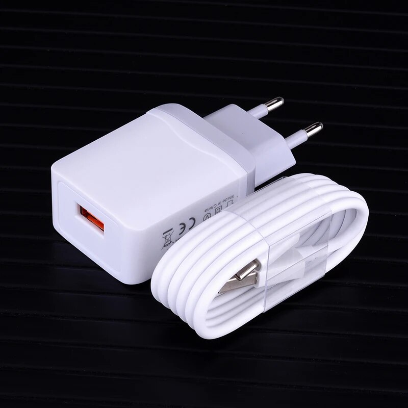 TECNO Spark 5 Realme C1 XT OnePlus 3 Phone Charger 5V 2A Wall adapter Type C USB Micro Charge Cable For Xiaomi Poco X3 Redmi 6A. 