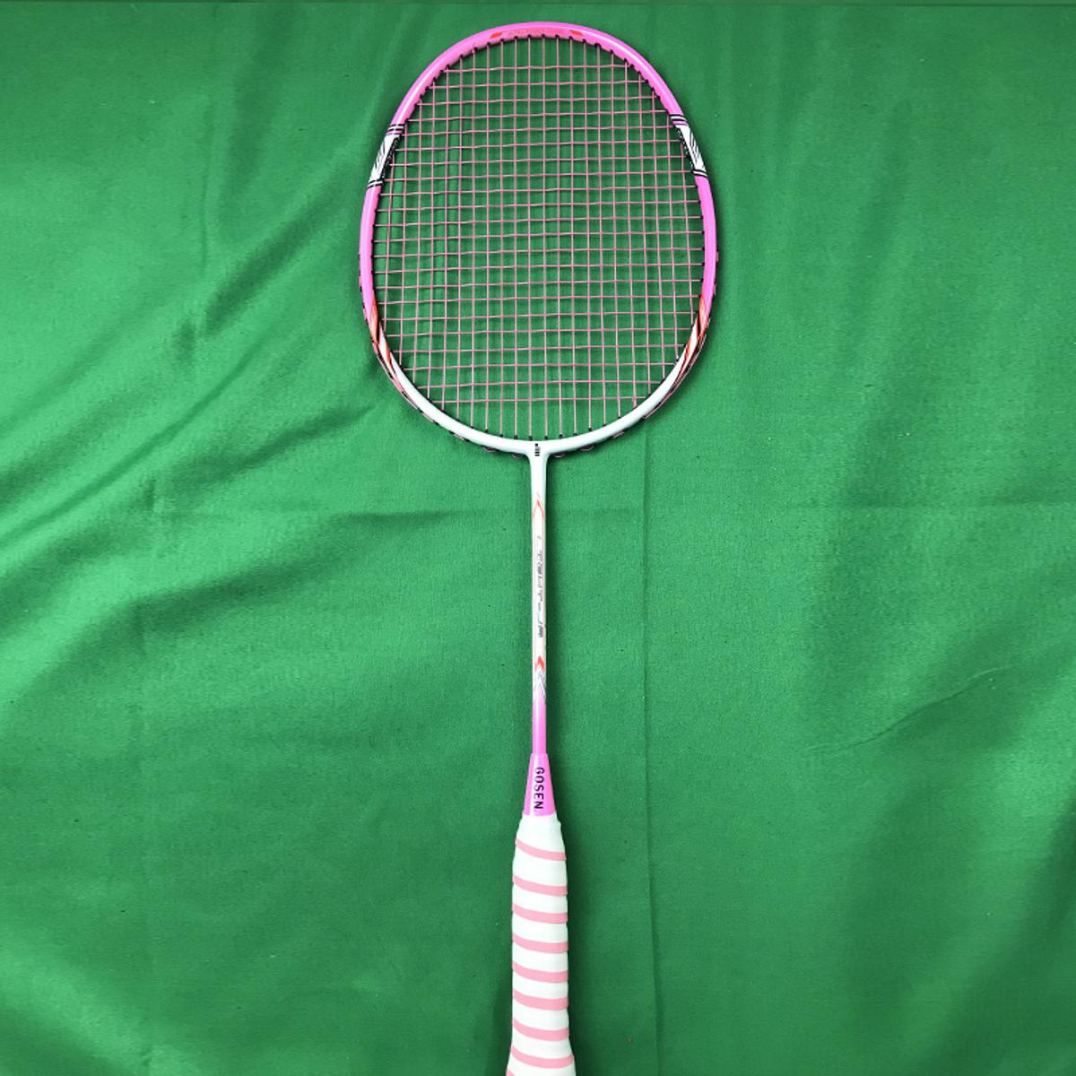 【10Year-Old Answer】3-12Age-Old Durable Short Handle Children Single Double Racket Full Carbon Children Badminton Racket Light