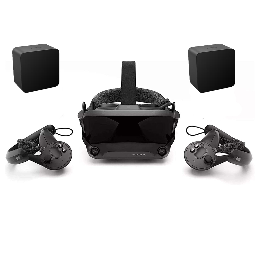 Valve Index Full VR Kit Latest Release Includes Headset Base Stations Controllers. 