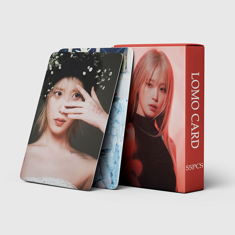 55pcs/box IU Photocards The Winning Album KPOP LOMO Card Collection Card. 
