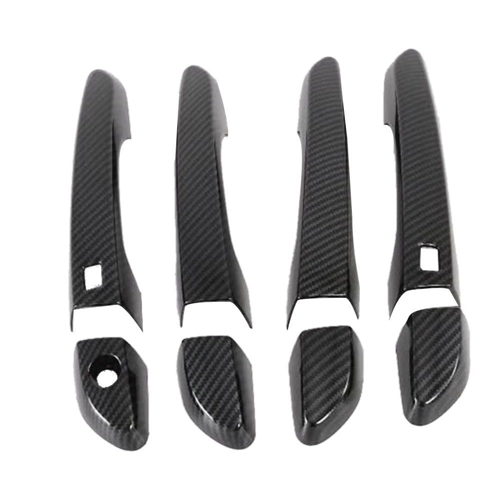 Carbon Fiber Side Door Handle Cover for 2015-2019