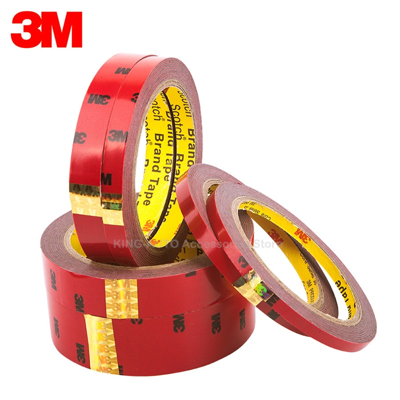 3M 3 Meter 3 M Black VHB Heavy Duty Mounting Double Sided Adhesive