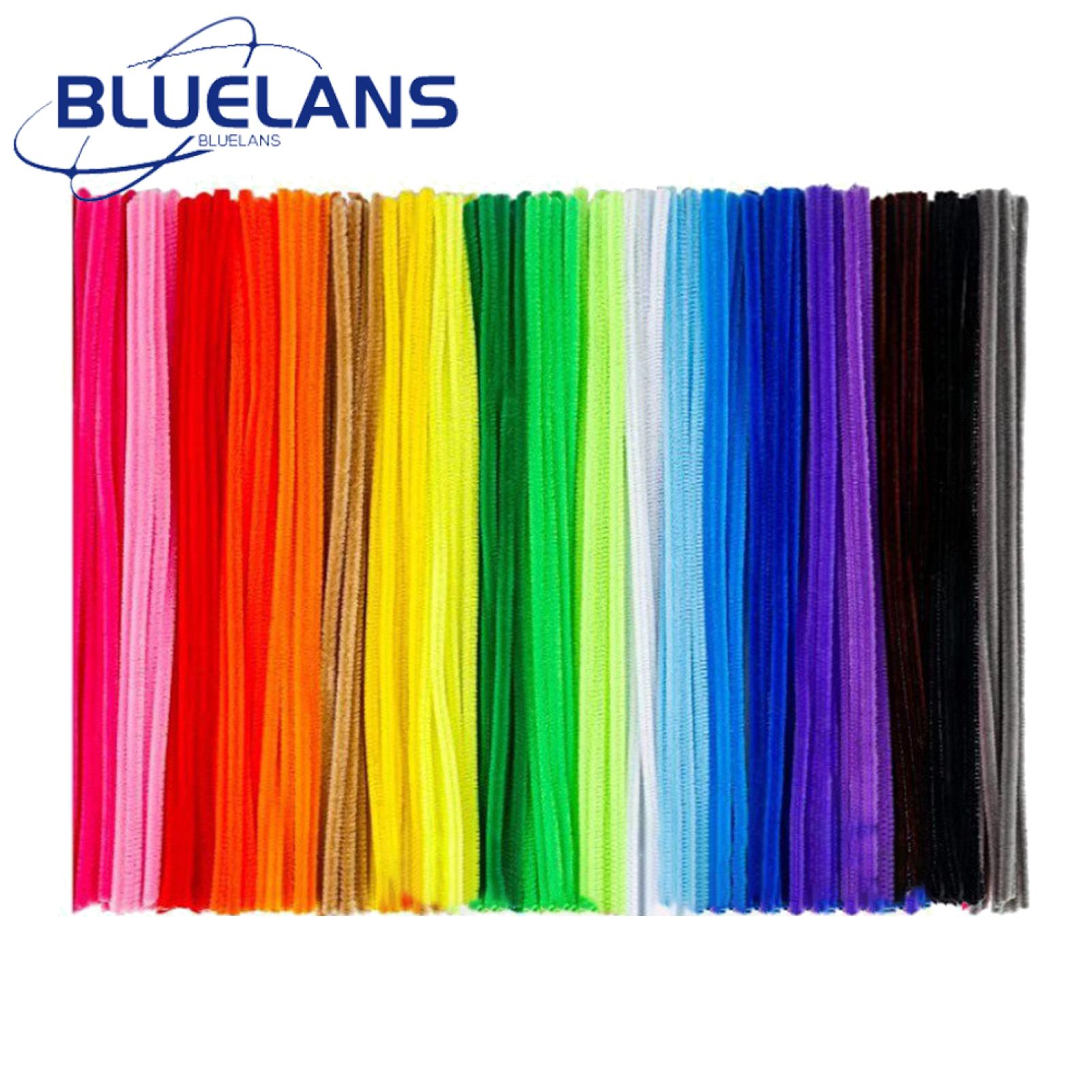 Pipe Cleaner Pack 100pcs 30cm Pipe Cleaner Chenille Stems 20 Colors Twist Sticks Diy Craft Toy for Kids Boys Girls Educational Art Supplies Pipe Cleaner Kit
