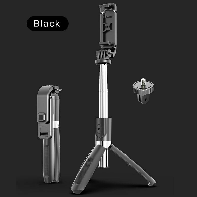 Extendable Wireless Selfie Stick Tripod L02 Phone Self Stick With Bluetooth Remote Safe and reliable Good effect and easy to use. 