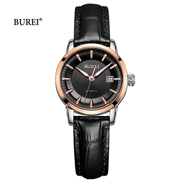 BUREI Brand Ladies Fashion Mechanical Watches Women Luxury