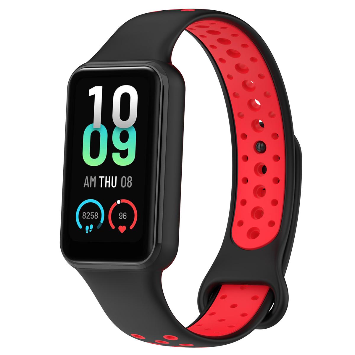 For Redmi Band 2 Loop Two-Color Breathable Silicone Watch Band