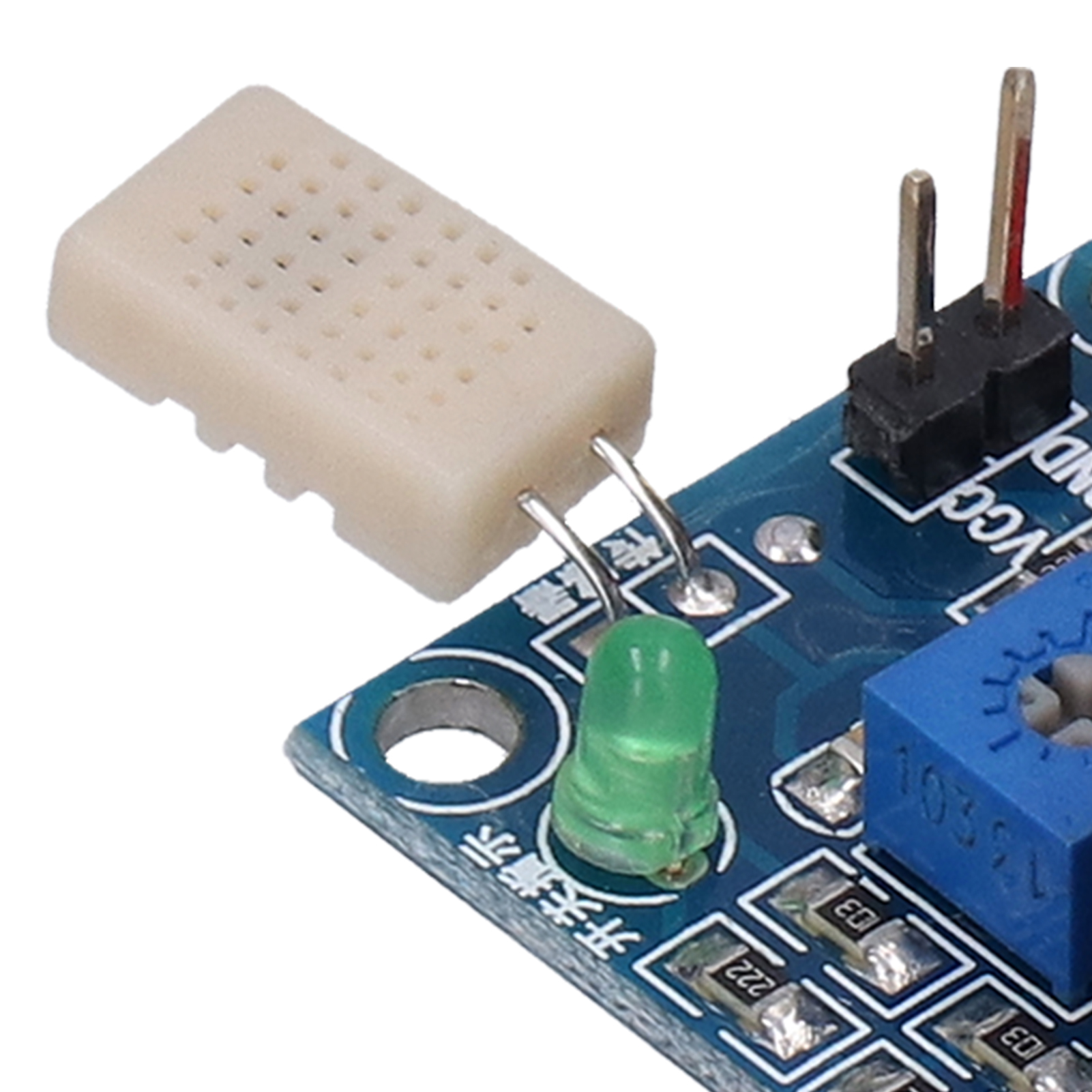 2Pcs Humidity Sensor Relay Switch Module PCB DC Power Control DC5V. 
