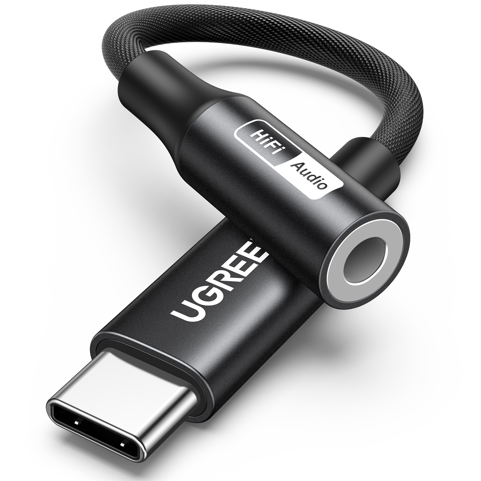 UGREEN USB C to 3.5mm Audio Adapter HiRes Type C to Aux Dongle HiFi