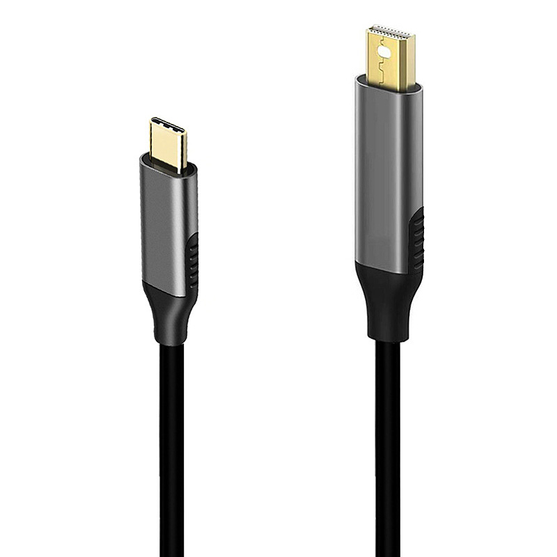 USB C to Mini Displayport Cable USB Type C Thunderbolt 3 to Mini DP Cord 4K Adapter Cable. 