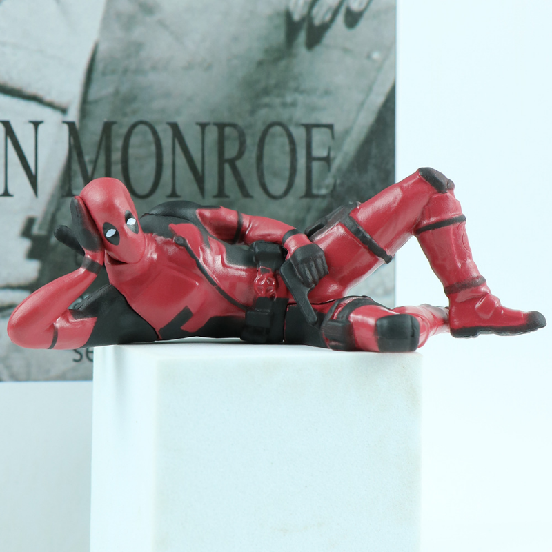 Deadpool Model Doll 3 Mini Hand Ornaments. 