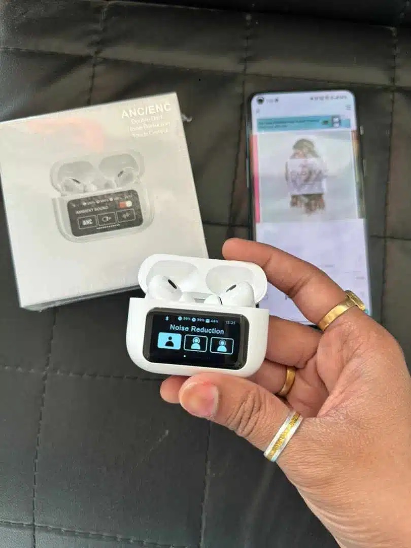 Airpods A9 pro Touch Screen Display with ANC ENC. 