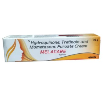 International MELACARE Hydroquinone, Tretinoin and Mometasone Furoate Cream 25g. 
