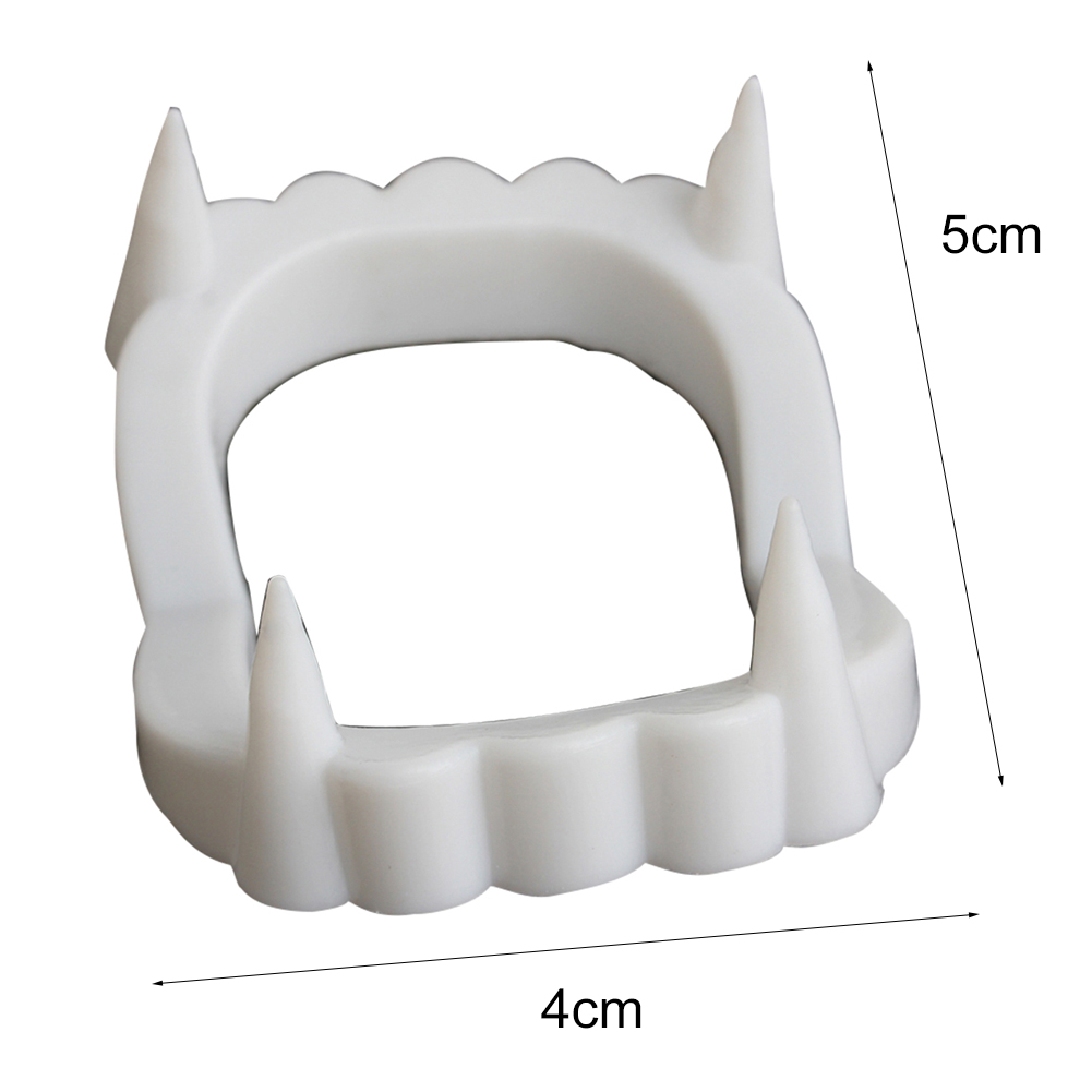 Vampire Dracula Sharp Teeth Werewolf Zombie Fangs Halloween Party Favor. 
