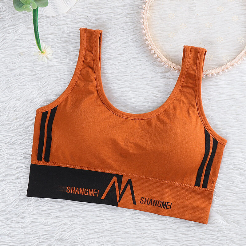 OK Bra Korean Style Women's Sports Bra Without Steel Ring Gather Push Up Comfortable Running Fitness Yoga Underwear. 
