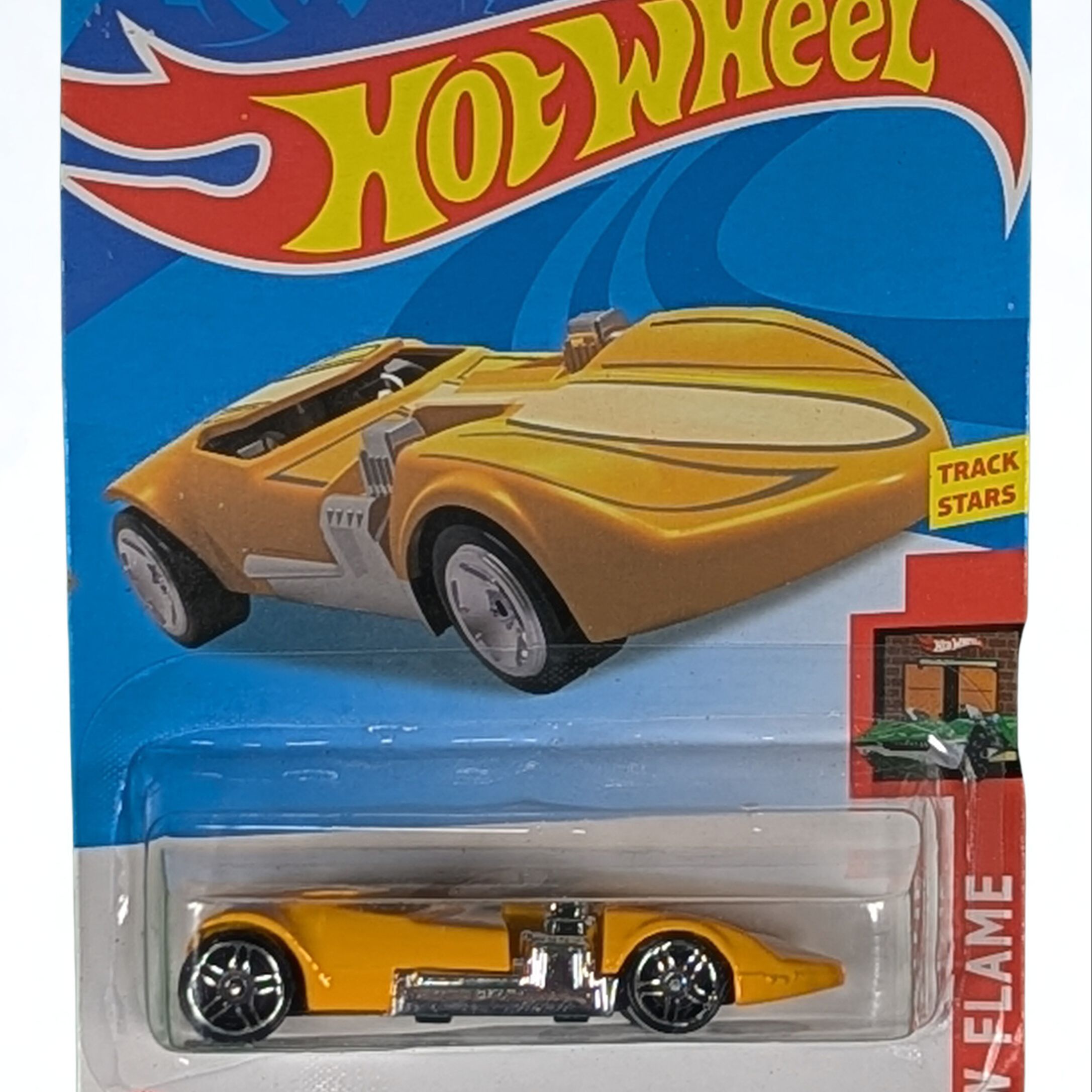 Hot Wheels Track Stars HW Flames Rail Car (or similar, depending