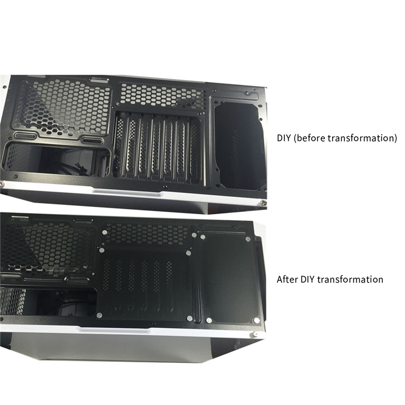 TWEXQNY 2X 1M Dustproof Chassis Dust Covers Computer Mesh Dust Filter 30CM DIY PC Case Fan Cooler Dust Filter -Network Net Case. 