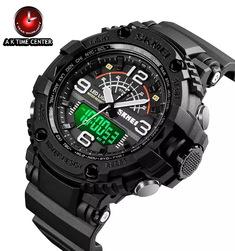 Skmei 1617 Luxury Smart Analog Digital fashion Sport Men Watches