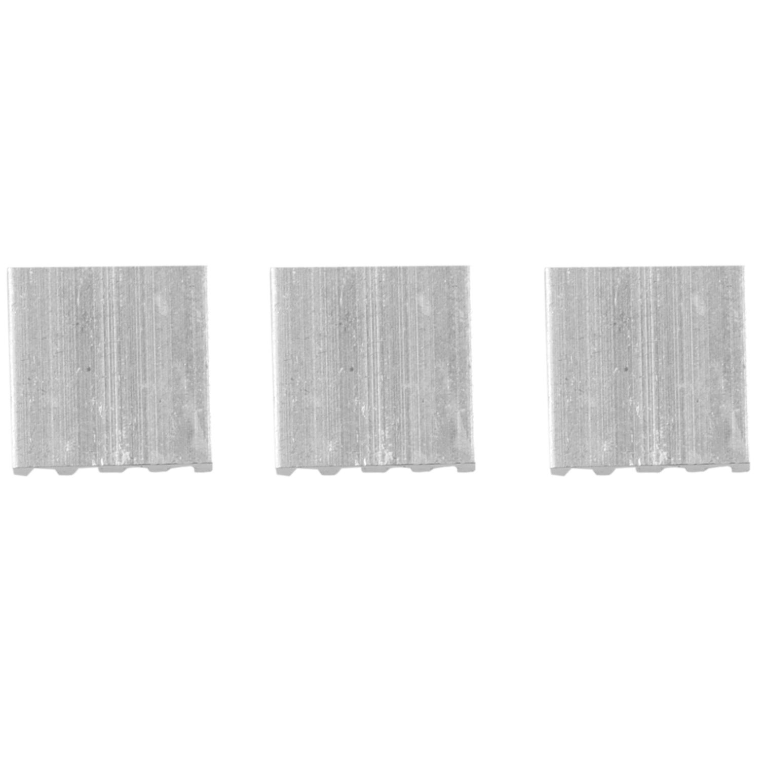 LKPCIGCXM 50pcs 9*9*5mm Mini Aluminium Heatsink For IC LED Chipset RAM. 