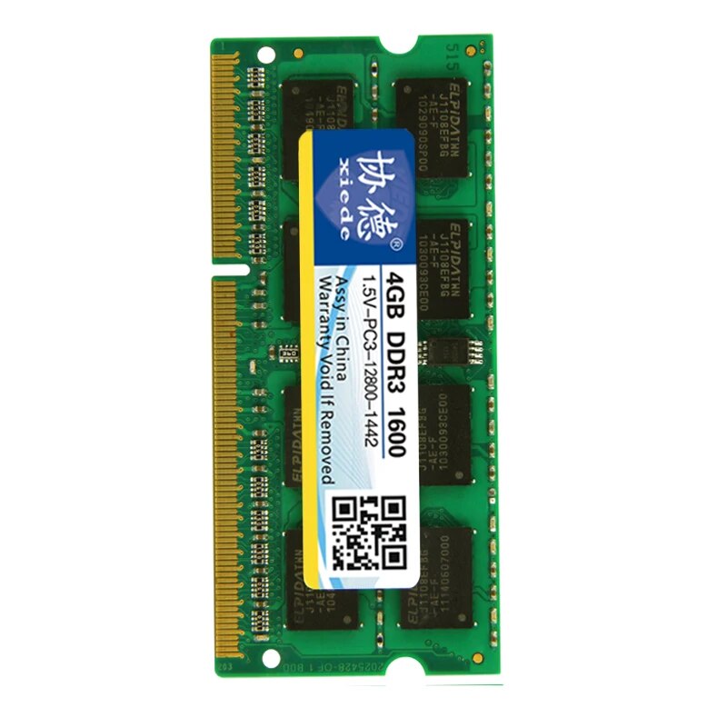 【YIYANGMAOYI111】New xiede Laptop Ram DDR2 DDR3 667 1333 1600 Mhz 8GB 4GB 2GB 1GB For Intel Notebook Sodimm Memoria DDR 3 RAMS. 