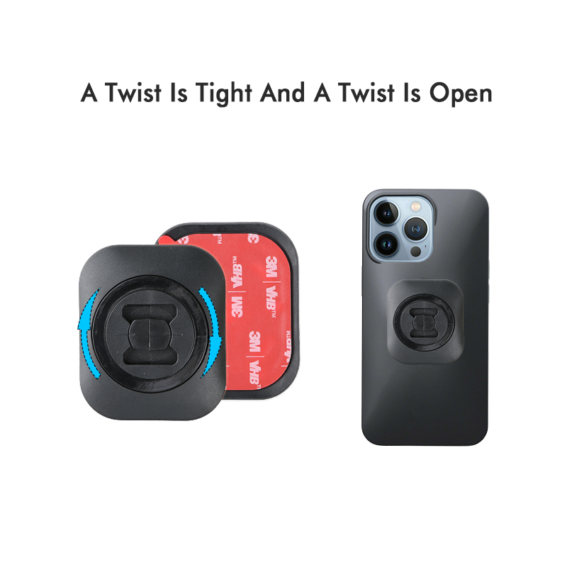 Sticker Adhesive for Mobile Phone Mount Motorcycle NotInclude Any IPhone Holder Shockproof Adapter Connector QuickInstallation. 