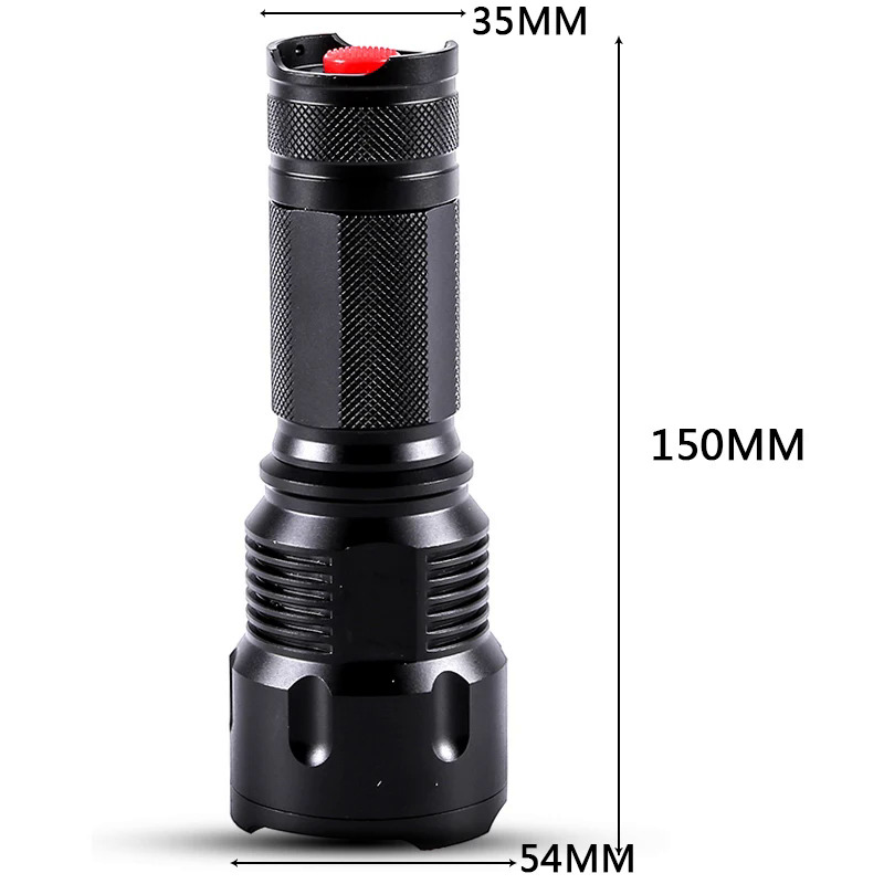 Xhp90.2 9-core Led Flashlight High Quality 18650 26650 AA Battery Torch XHP50 XM-L2 U3 T6 Zoomable Aluminum Alloy Lantern. 