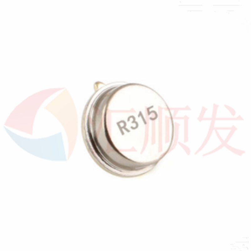 5pcs!!! In-line crystal oscillator R433A 433Mhz R315A 315Mhz round tripod sur acoustic resonator. 