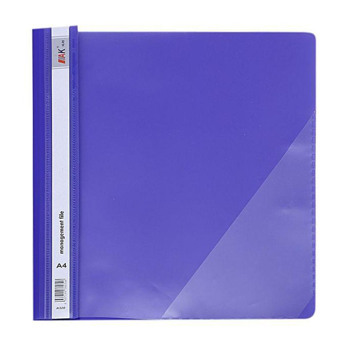 A4 Size Management File - Violet (5pcs)