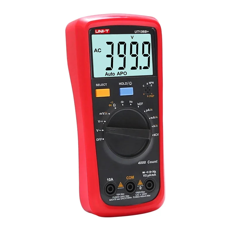 Ulid digital multimeter UT136B|C automatic measuring range and high precision multimeter. 